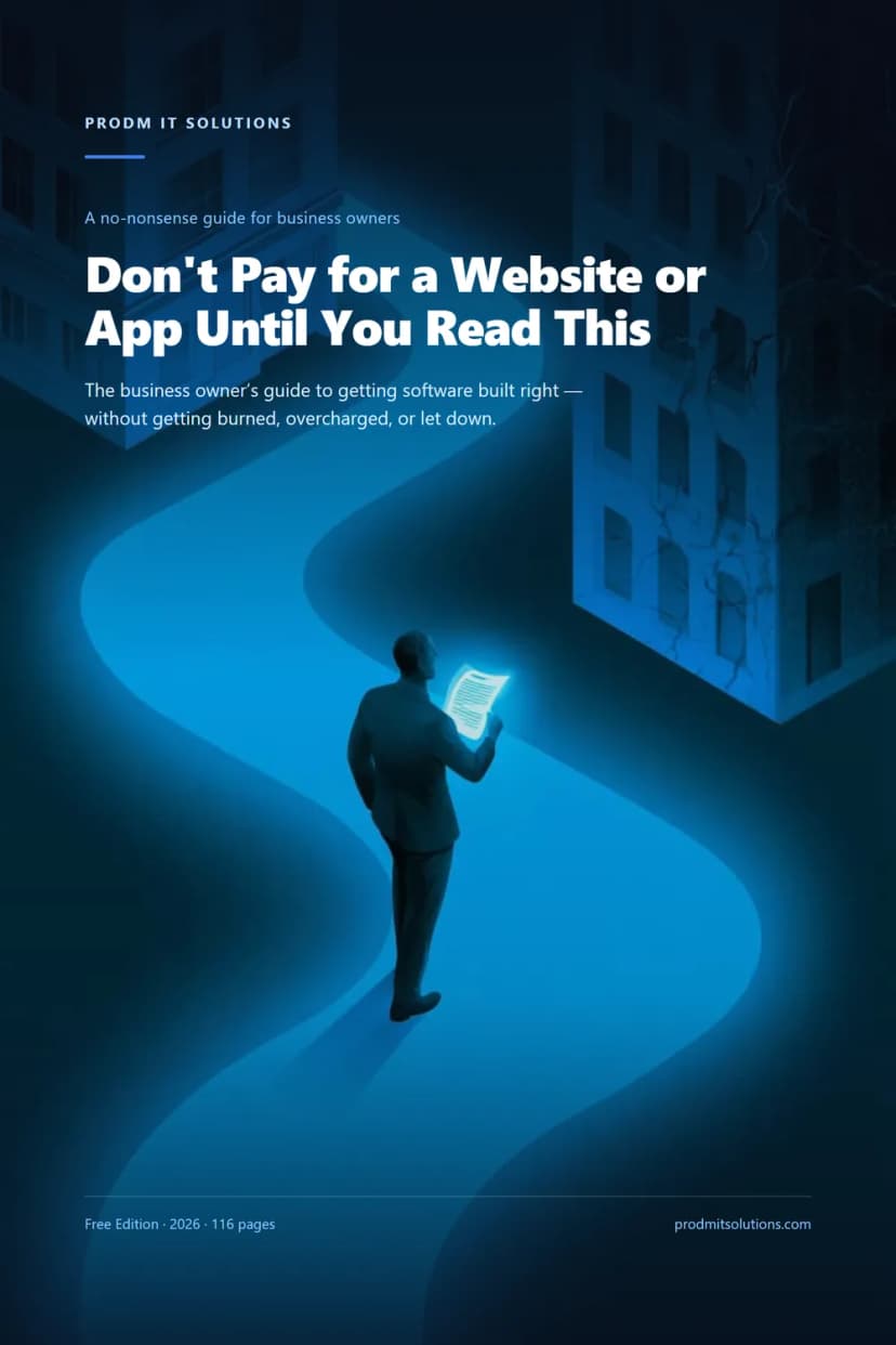 Don't Pay for a Website or App Until You Read This — free book cover